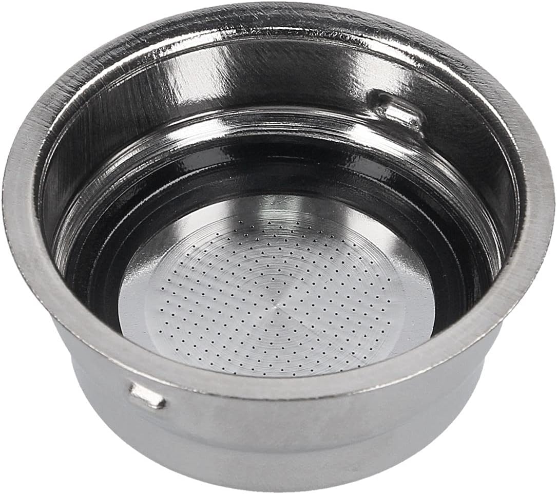 Two-cup filter for De Longhi espresso machine