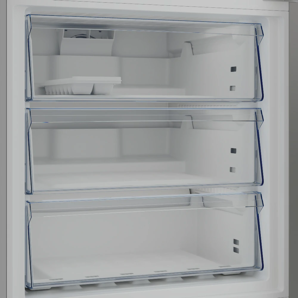 Beko no frost 561LT E 70CM GREY combined refrigerator B3RCNE564HG
