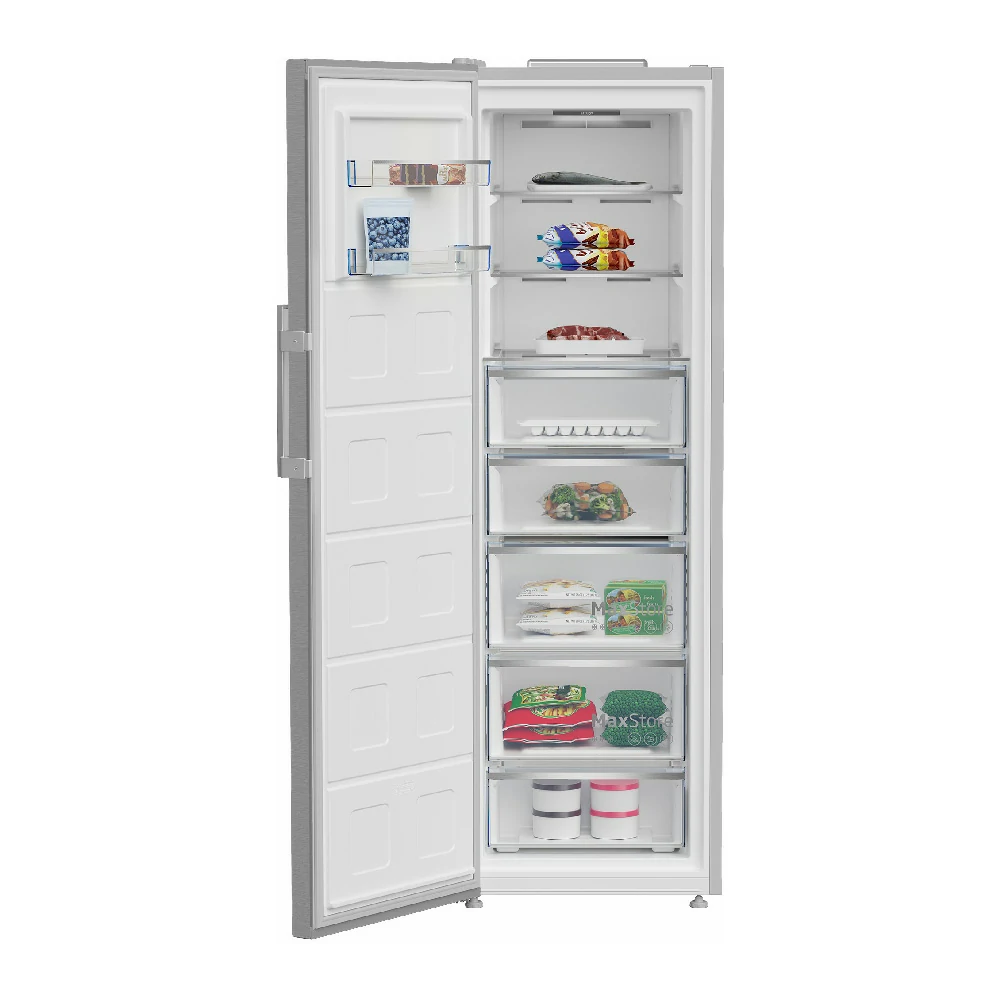 Beko 313 LT E NOFROST DISPLAY INOX vertical freezer B5RMFNE314X