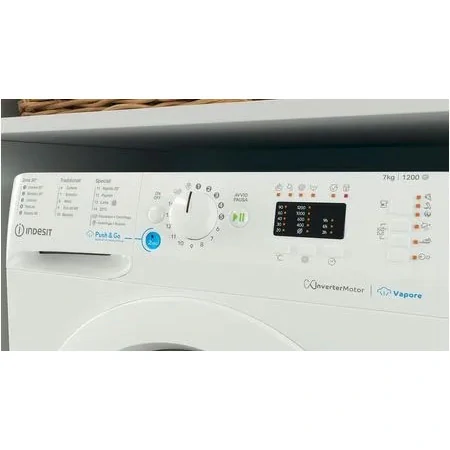 Beko INNEX VAPOR B 1200RPM slim washing machine 7 kg BWSA 7125X WV IT