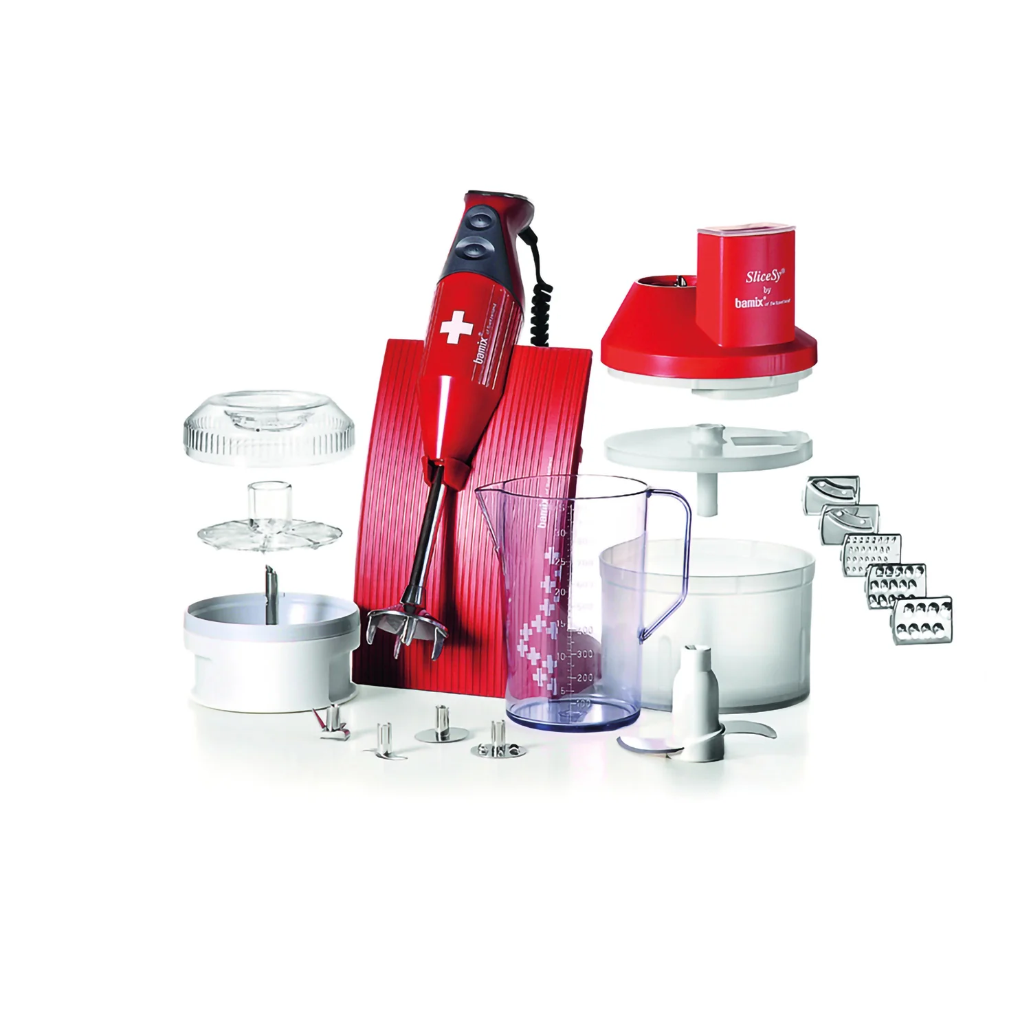 Bamix SuperBox Immersion Blender Red