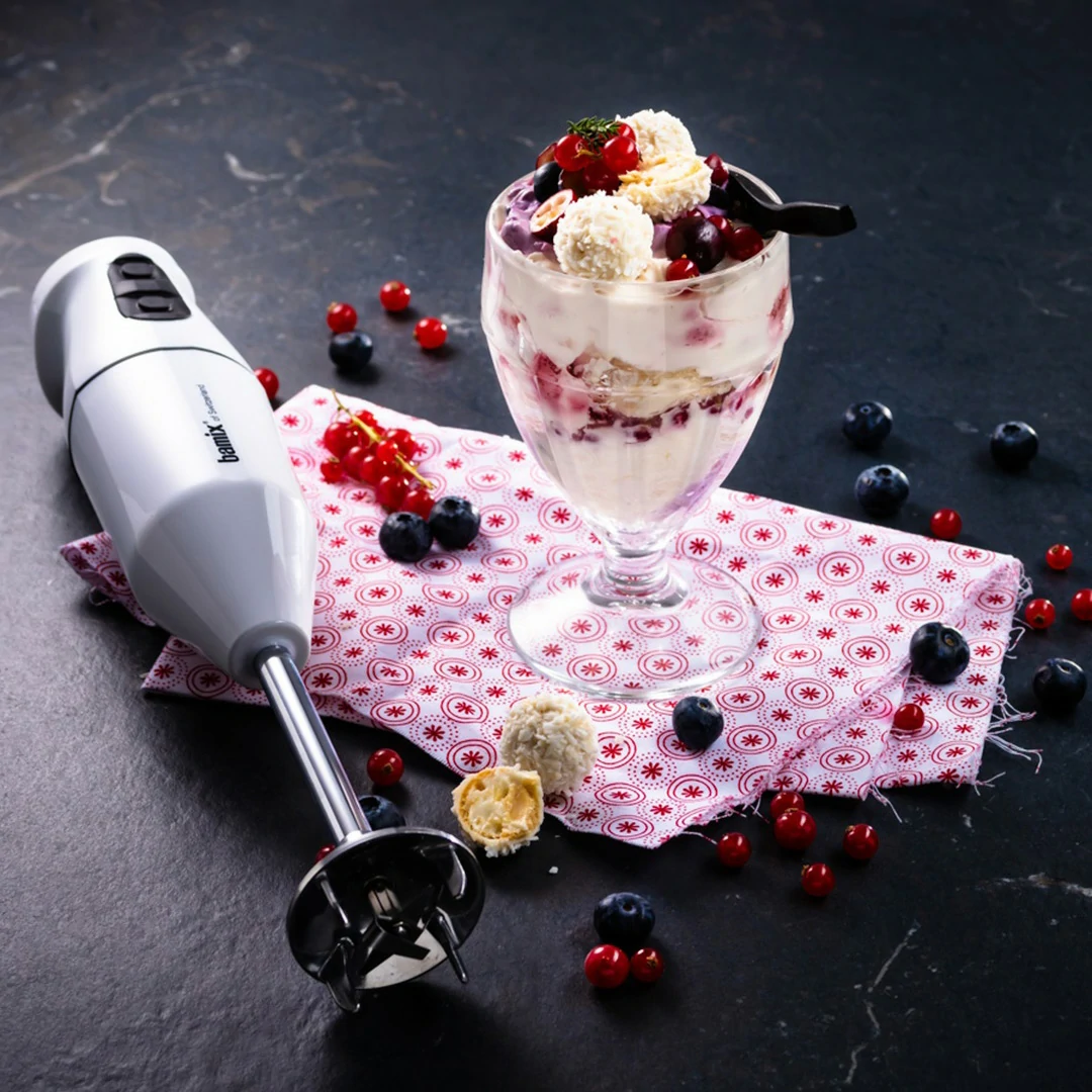 Bamix SwissLine Immersion Blender White