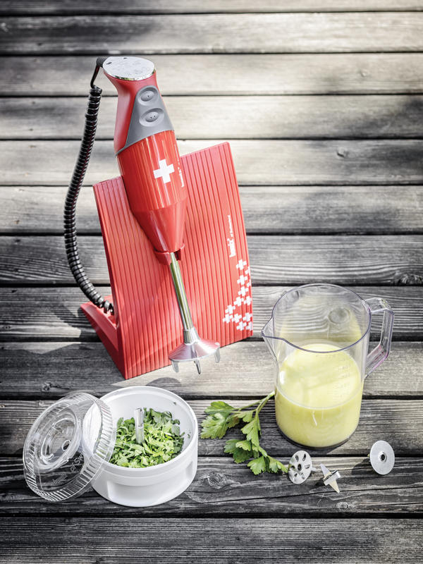 Bamix SuperBox Immersion Blender Red