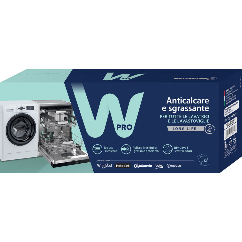 Descaling and degreasing agent for all washing machines and dishwashers