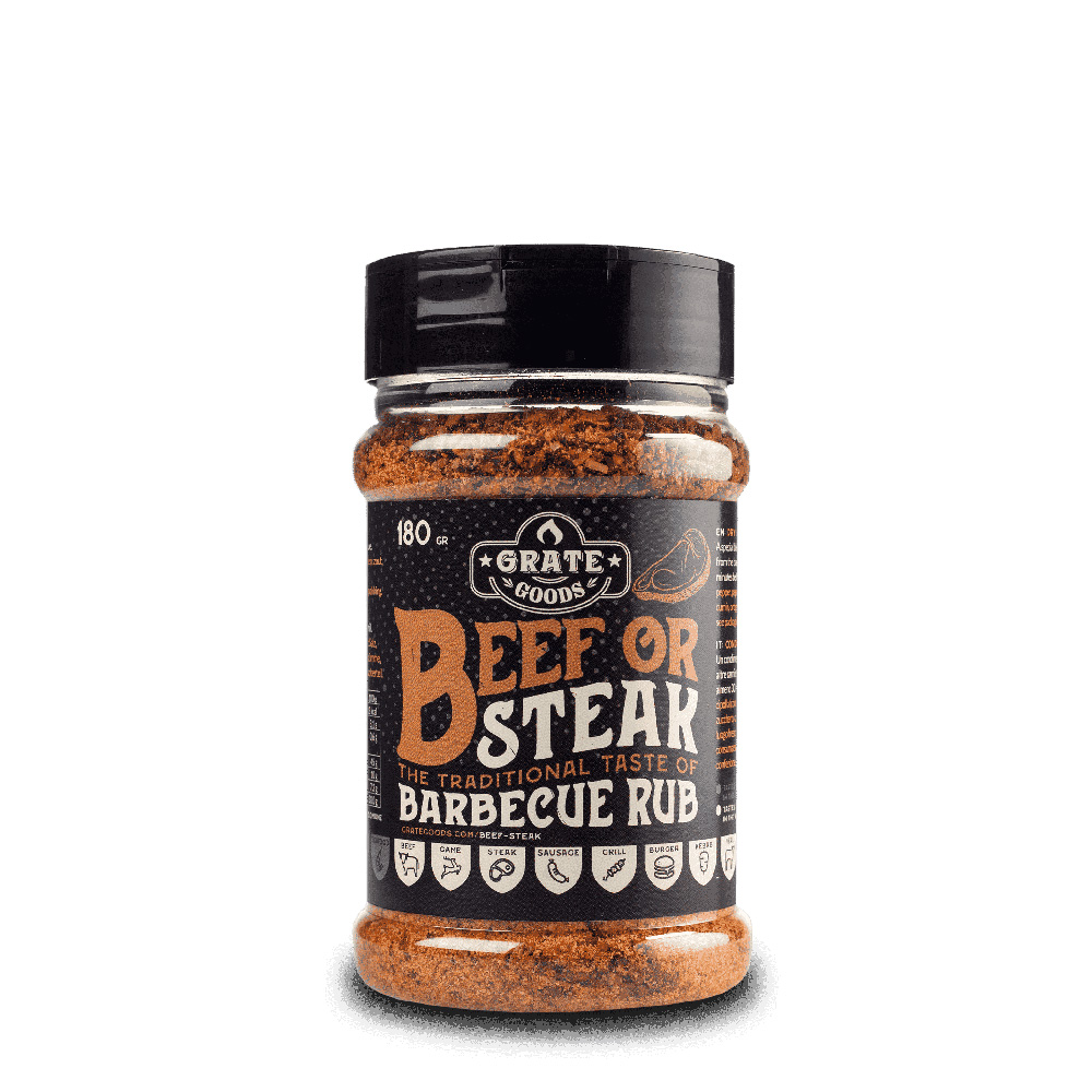 Rub Barbecue Beef or Steak 180 g Grate Goods