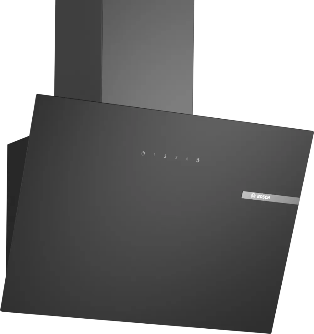 Bosch wall-mounted kitchen hood 60cm 220W BLACK LED LIGHT DWK65DK60