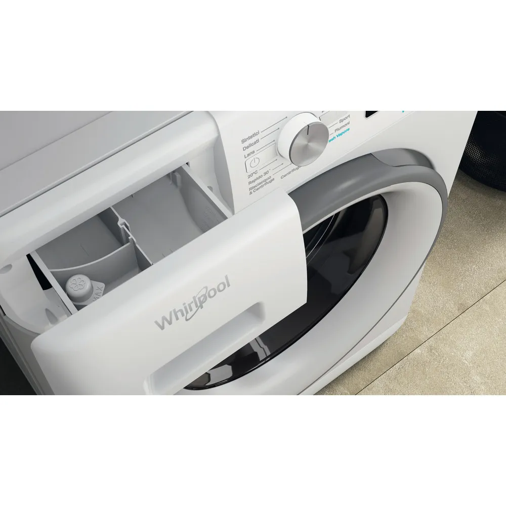Washing machine 8 kg Whirlpool 6° SENSE STEAM AT 1400 RPM FFB 846 SV IT