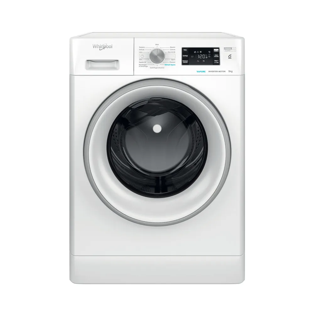 Washing machine 9 kg Whirlpool FRESHCARE STEAM INVERTER A FFB 9269 SV IT