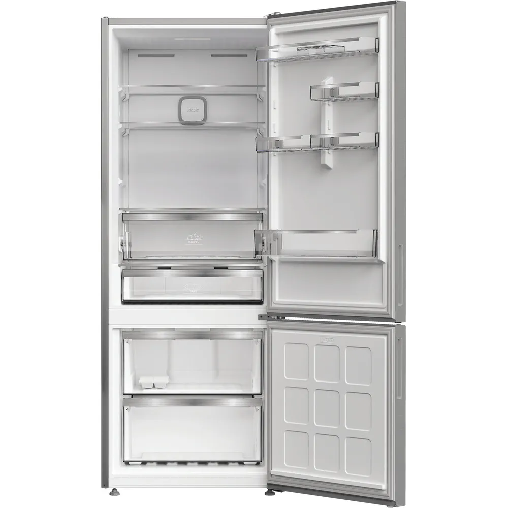 Hotpoint no frost 475 LT 70CM INOX HPAK2 6472 XP4E combined refrigerator