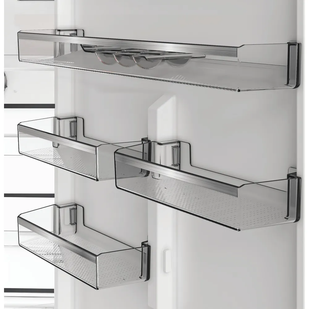 Hotpoint no frost 475 LT 70CM INOX HPAK2 6472 XP4E combined refrigerator