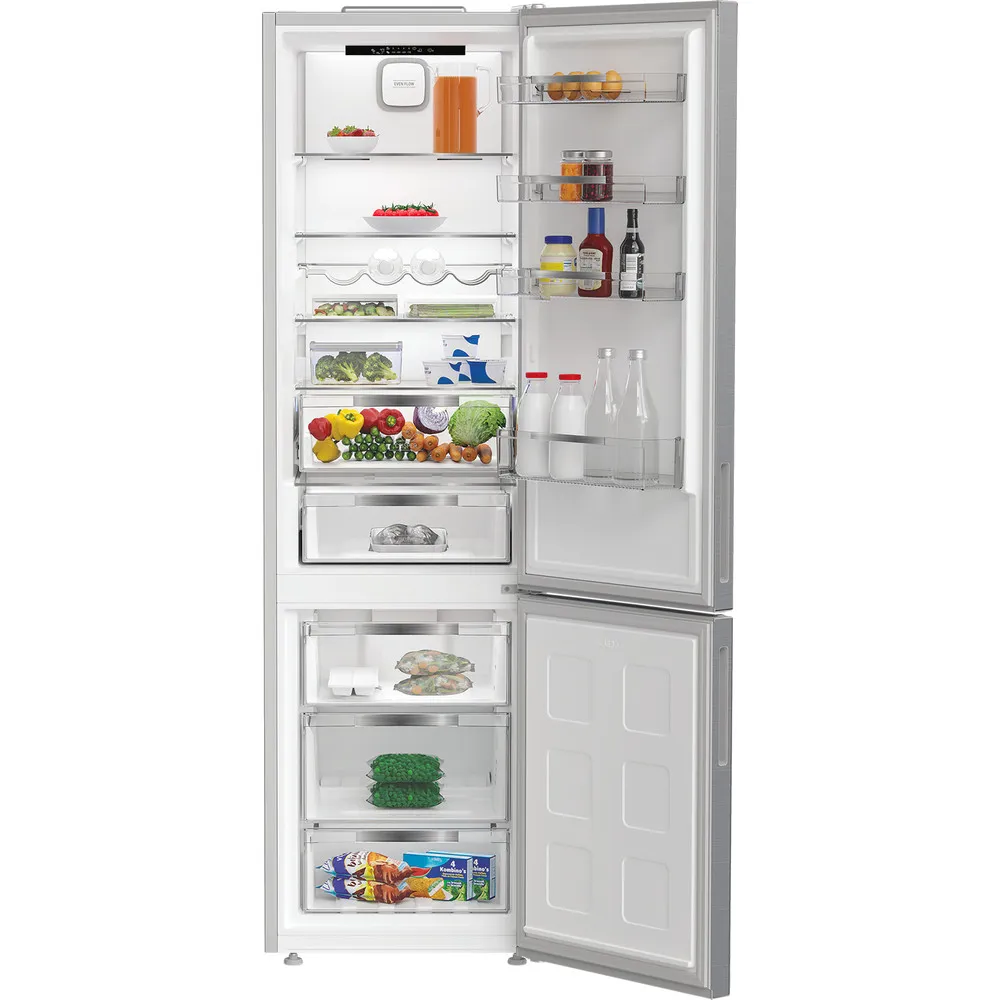 Hotpoint no frost 355 LT 60C SILVER HPK 25403 XP5E1 combined refrigerator