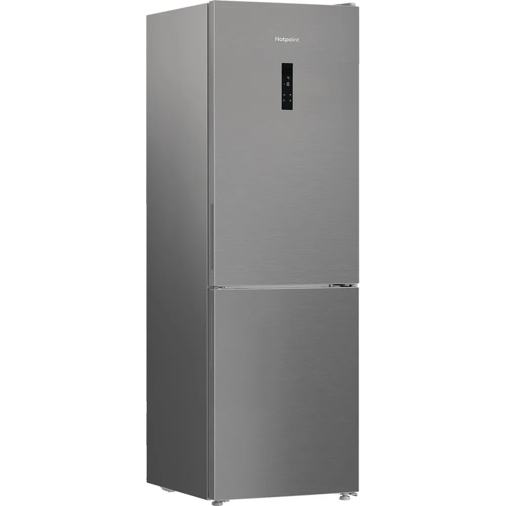 HOTPOINT 316LT AND DUALNOFROST 60CM SILVER COMBINED FRIDGE HPK 26362 XP4E