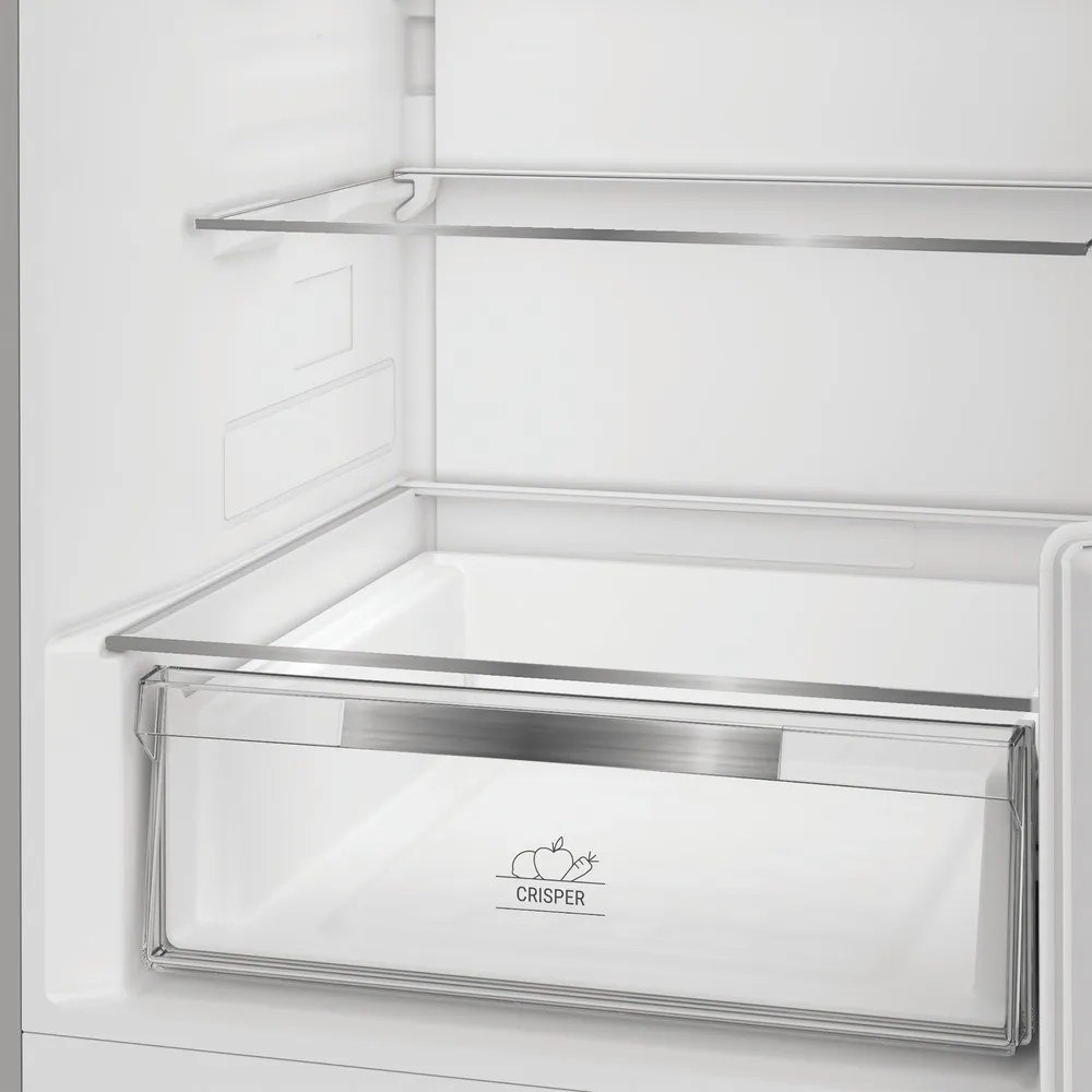 HOTPOINT 316LT AND DUALNOFROST 60CM SILVER COMBINED FRIDGE HPK 26362 XP4E