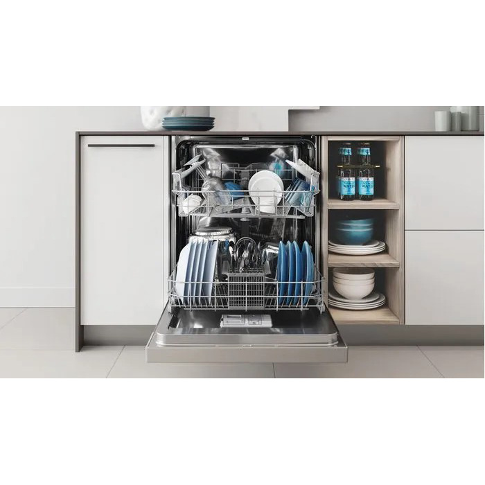 Built-in dishwasher with front panel 60 cm Indesit I3B L634 X