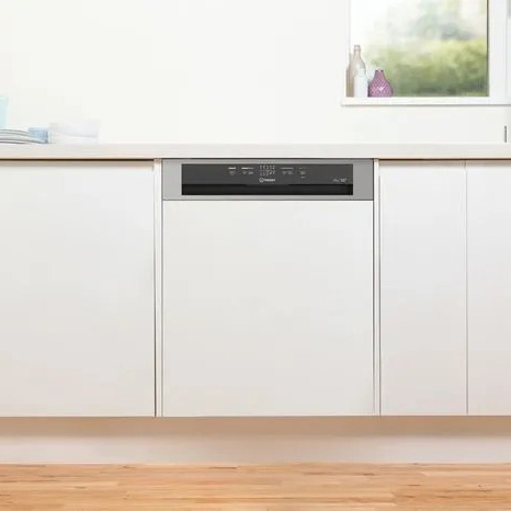 Built-in dishwasher with front panel 60 cm Indesit I3B L634 X