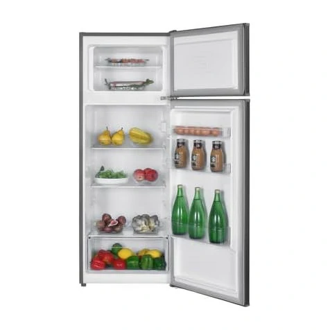 Indesit 206LT E 55CM SILVER I55T0 412S double door refrigerator