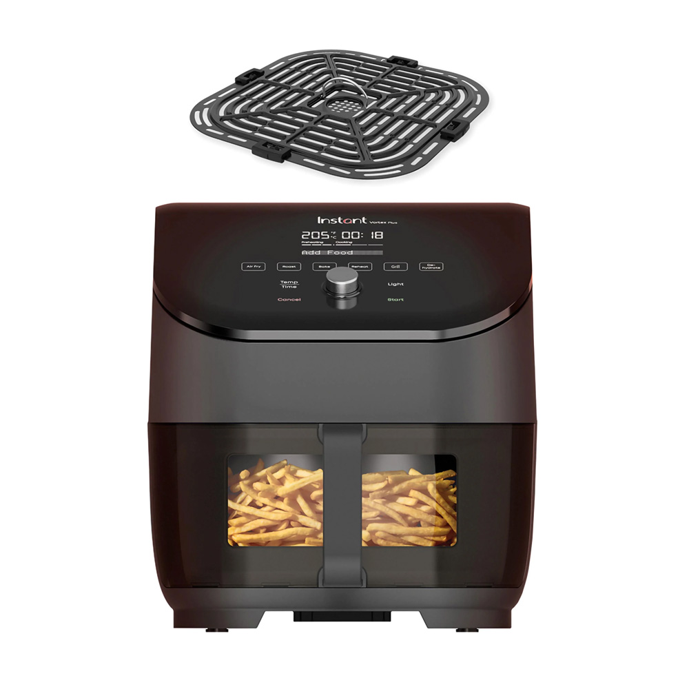 Instant Vortex Plus ClearCook 5.7 liter multipurpose air fryer black
