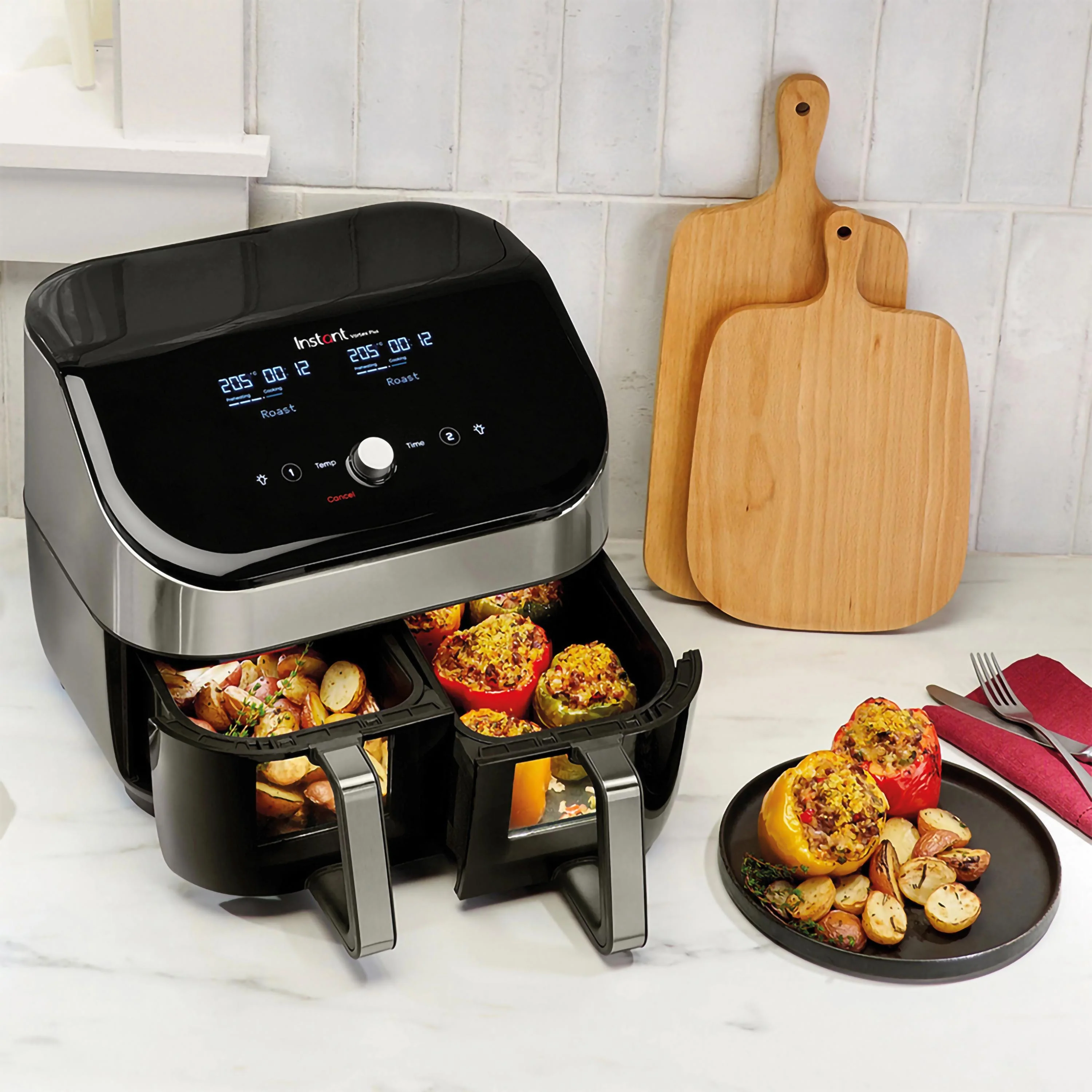 Instant Vortex Plus Dual ClearCook Multipurpose Air Fryer 8 liters