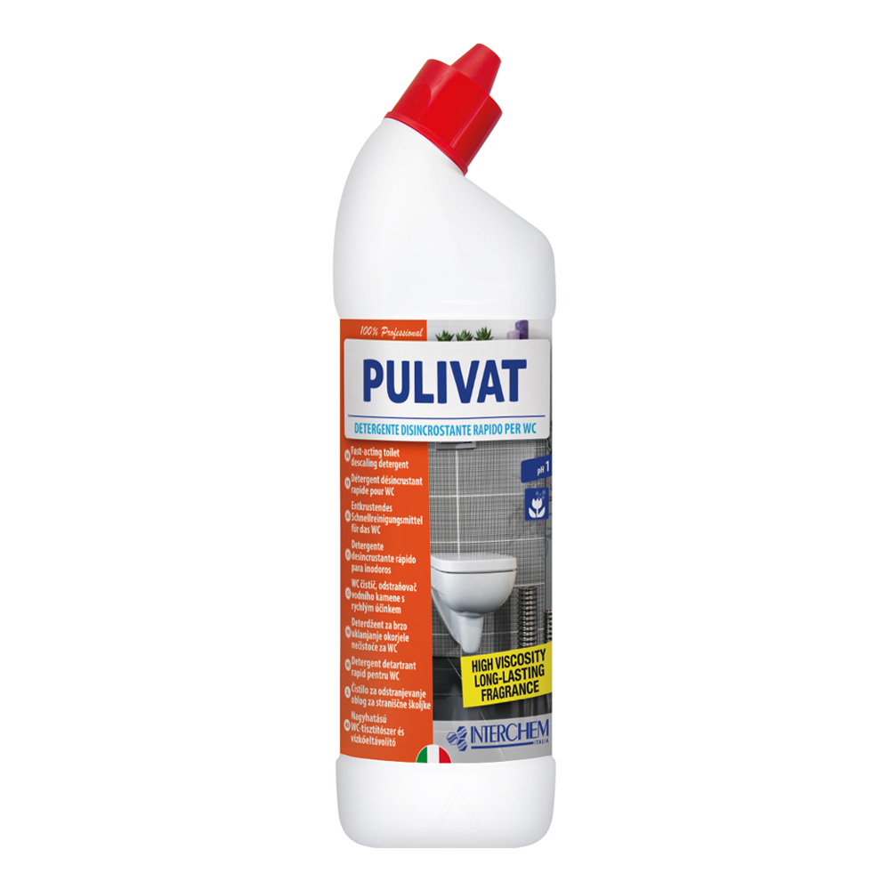 Pulivat quick descaling toilet cleaner
