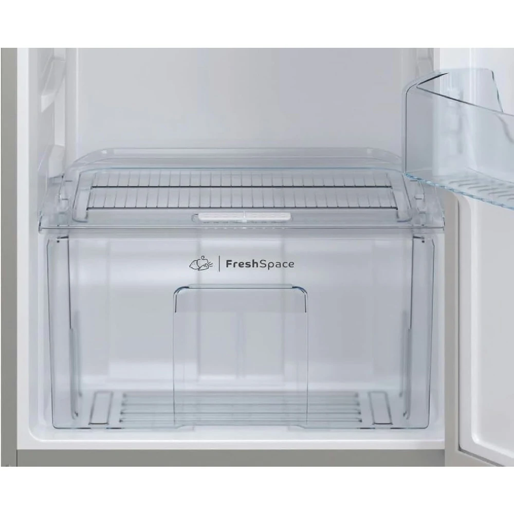 Indesit 316 LT E 60CM SILVER IT60 732 S Double Door Refrigerator