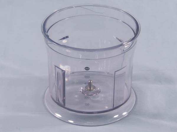 Transparent container bowl