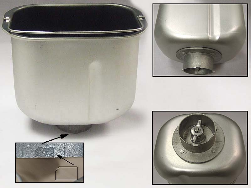 BREADPAN ASSY - TWIST & LOCK - HEIGHT 168mm