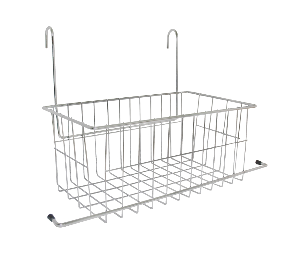 Chrome-plated Handle Basket with End Caps