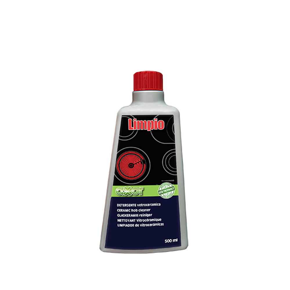 Clean 500 ml cooktop cleaner.