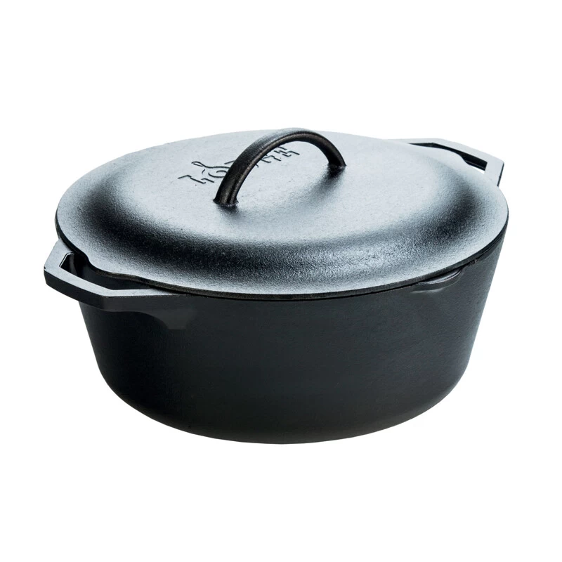 Lodge Dutch oven with lid 6.6 liters