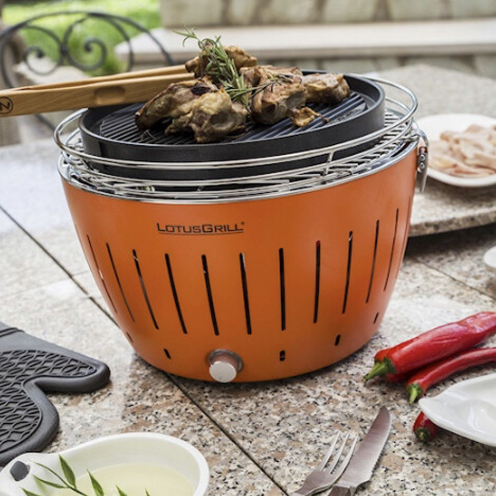 LotusGrill Orange Barbecue
