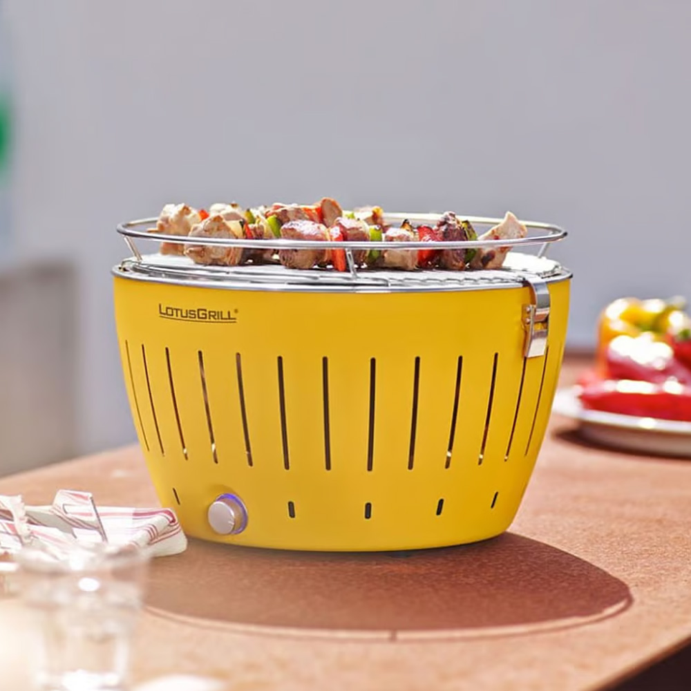 Lotus Grill Yellow Barbecue