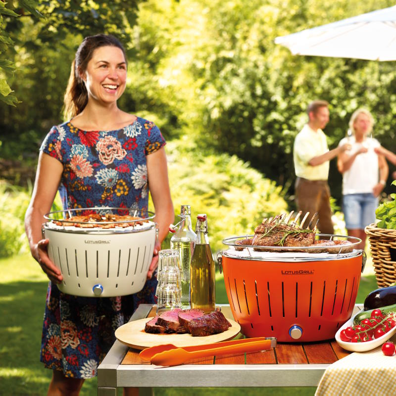LotusGrill XL Orange Barbecue