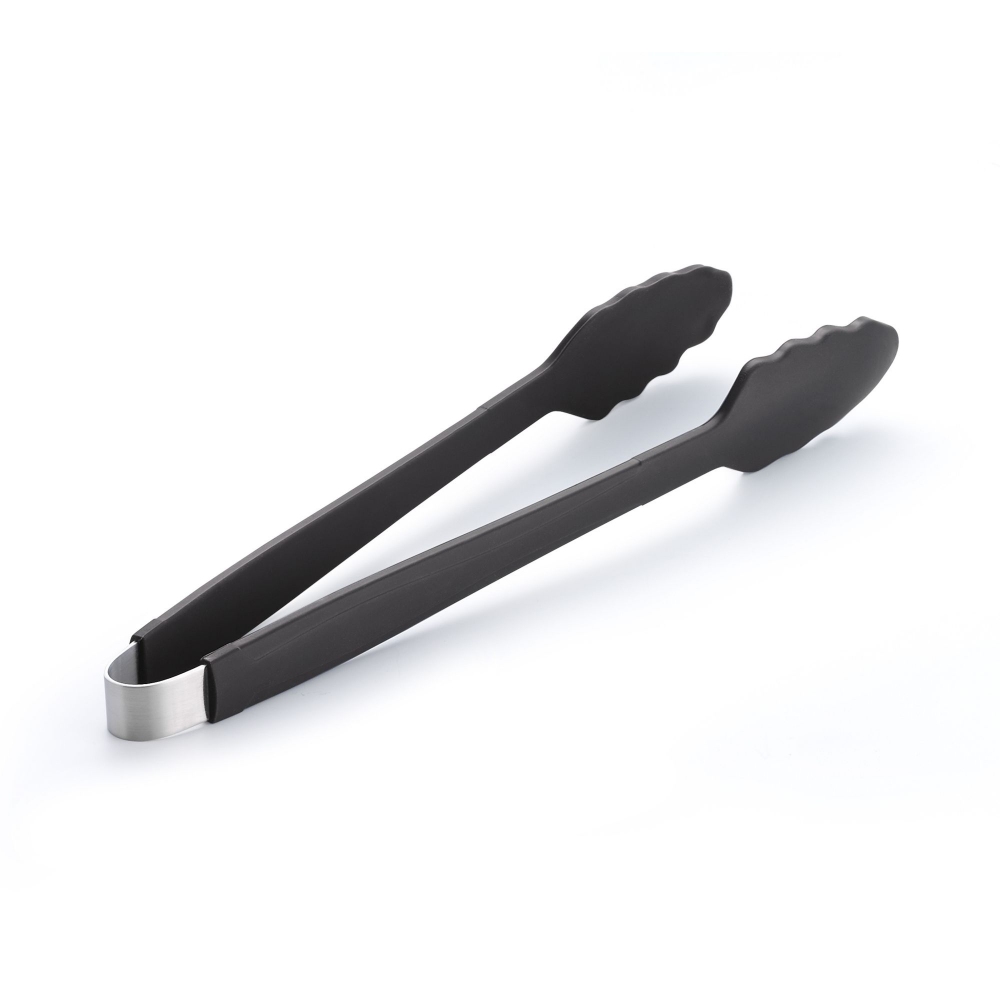 Anthracite Silicone Tongs for Grill or Oven
