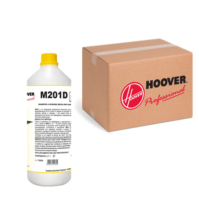 Box of 12 bottles M201D Dry Foam Shampoo