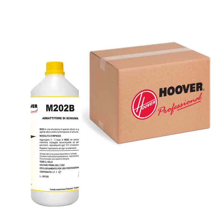 Box of 12 bottles M202B Foam remover 1 liter