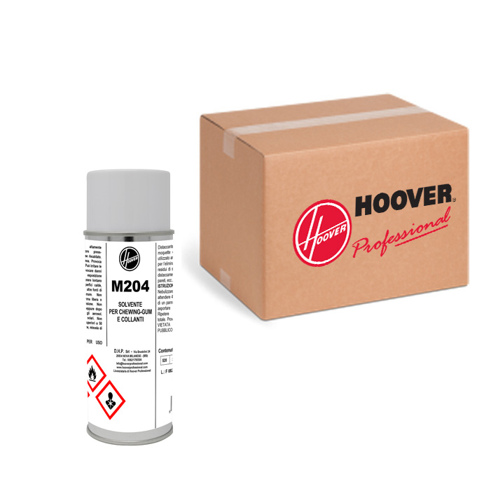 Box of 12 bottles M204 Solvent for chewing gum