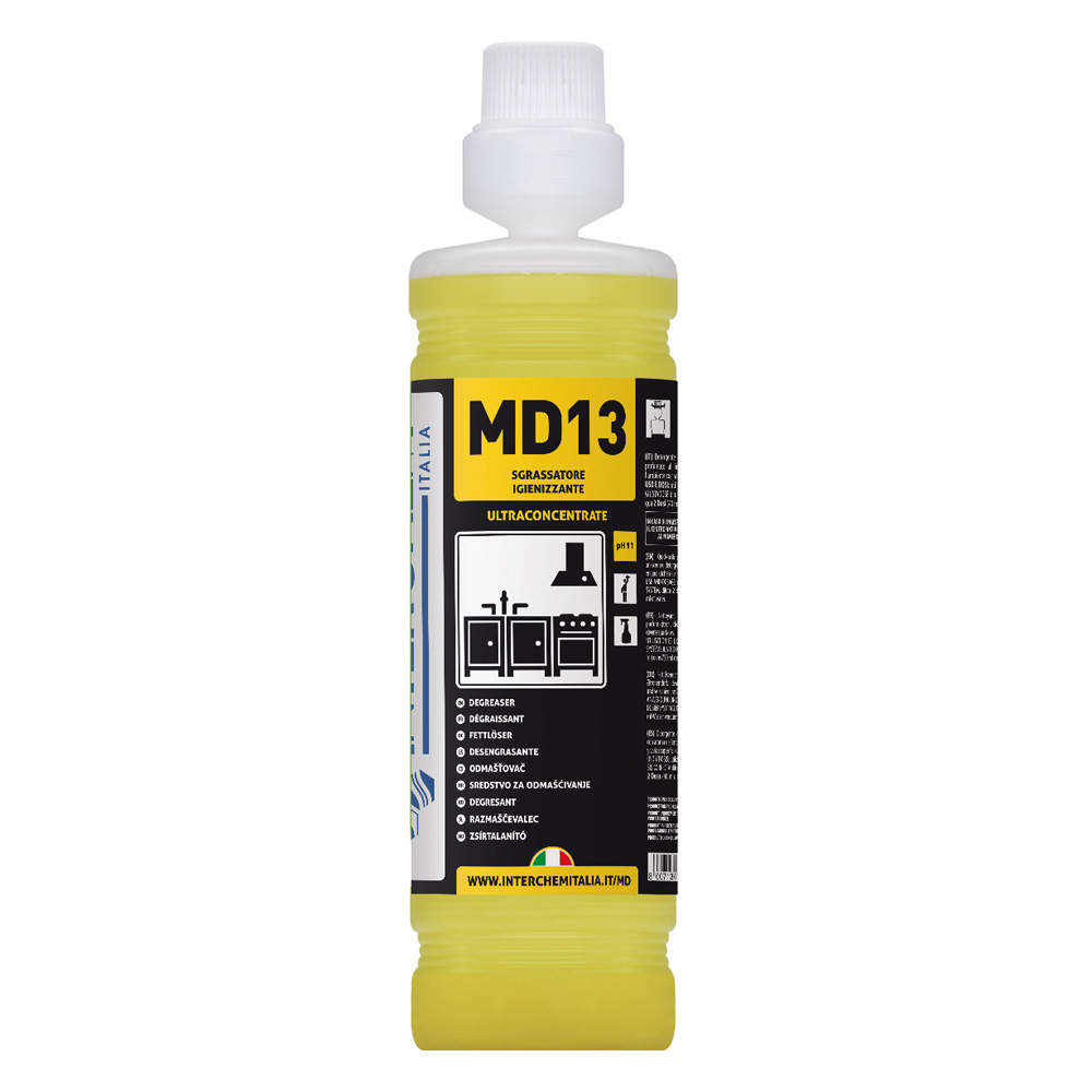 MD13 Degreaser cleaner. Ultraconcentrato lt. 1