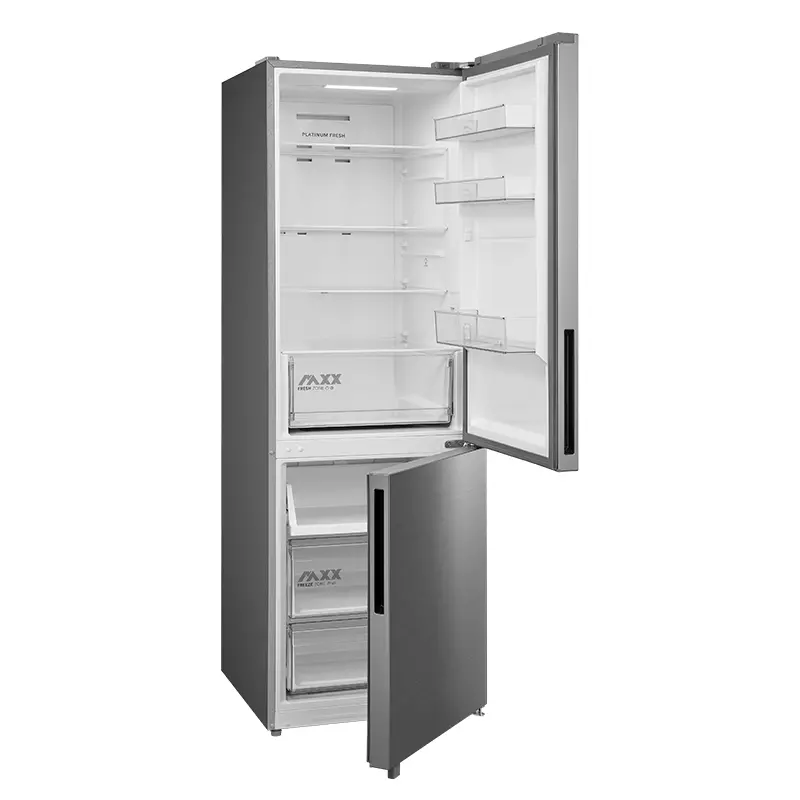 Midea 401 LT E TOTAL NO FROST 60CM INOX Combined Refrigerator MDRB548MME46