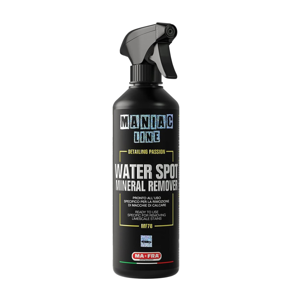 Car limescale stain removal spray 500 ml - Maniac Line