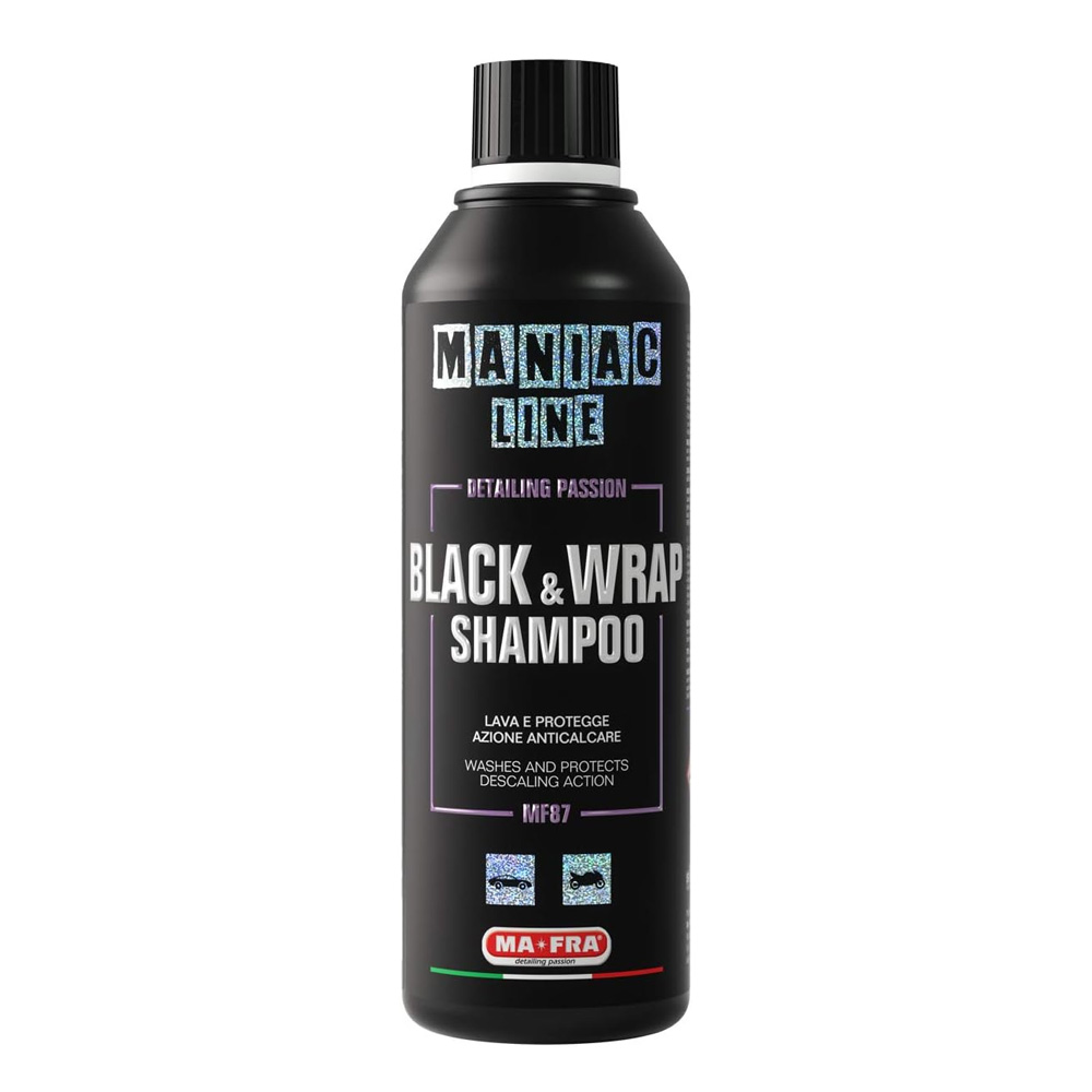 2in1 Black and Wrap Car Shampoo 500 ml - Maniac Line