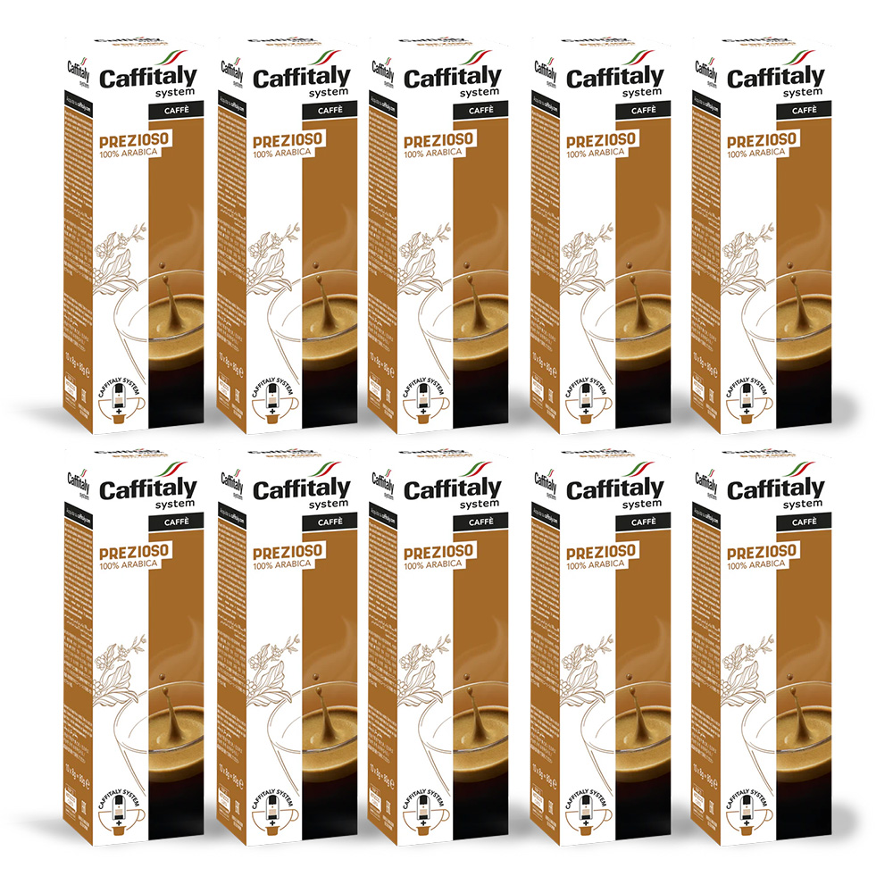 100 Capsules Caffitaly System E'Caffe' Precious