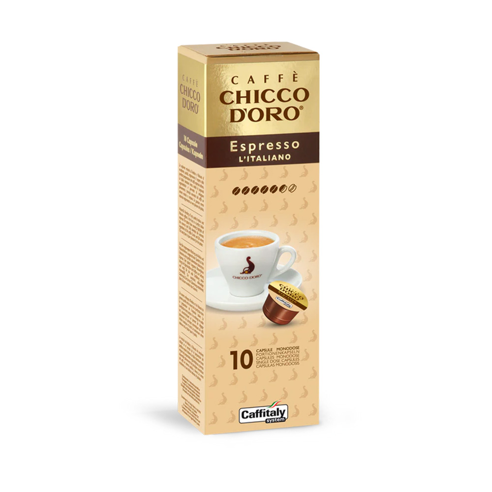 L'Italiano Espresso Coffee Pack of 10 capsules 