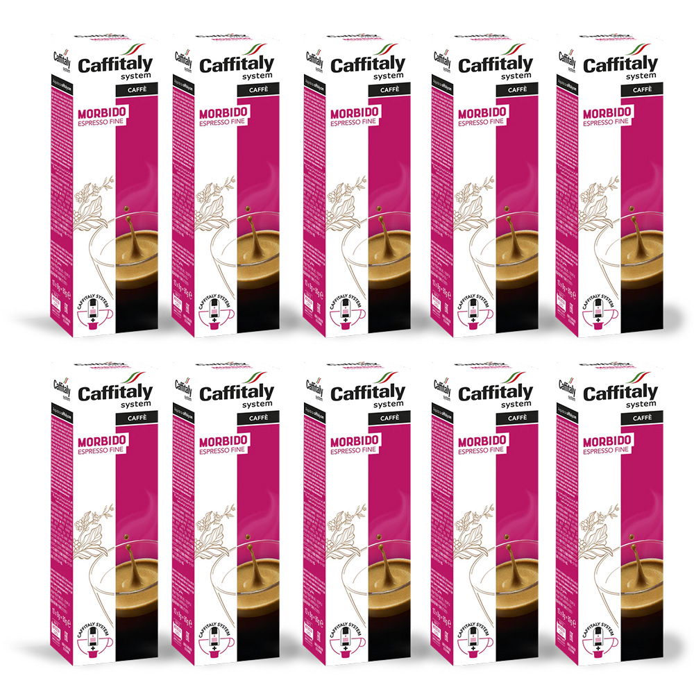 100 Caffitaly System Capsules Soft Coffee Fine Espresso