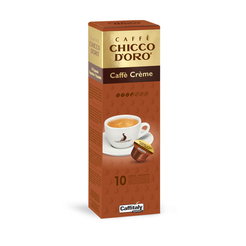 Chicco d'Oro Creme Coffee 100% Arabica 10 capsules