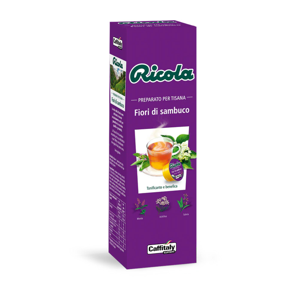 Caffitaly elderflower herbal tea