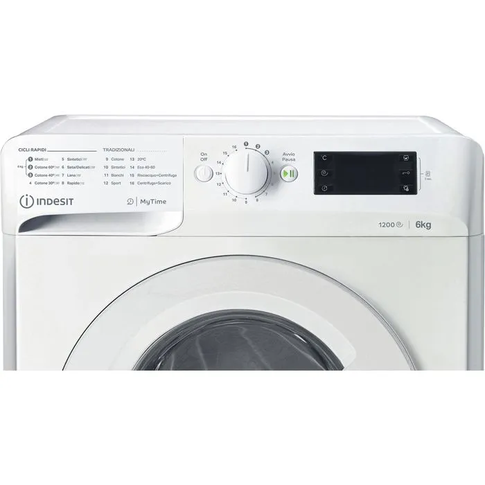 Indesit MY TIME F1200GIRI MTWSE 61251 W IT washing machine 6 kg