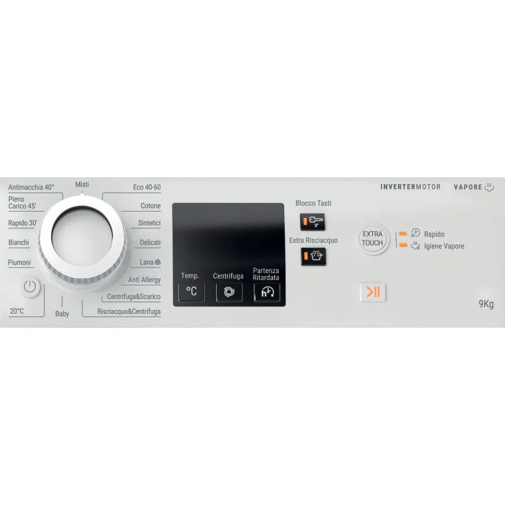 Hotpoint 1400 RPM STEAM INVERTER 9 kg washing machine NFR79W IT