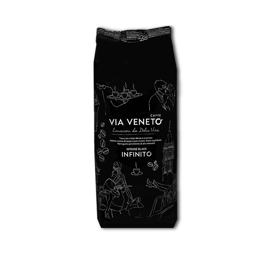 Via Veneto Infinito Blend Coffee Beans 500 g