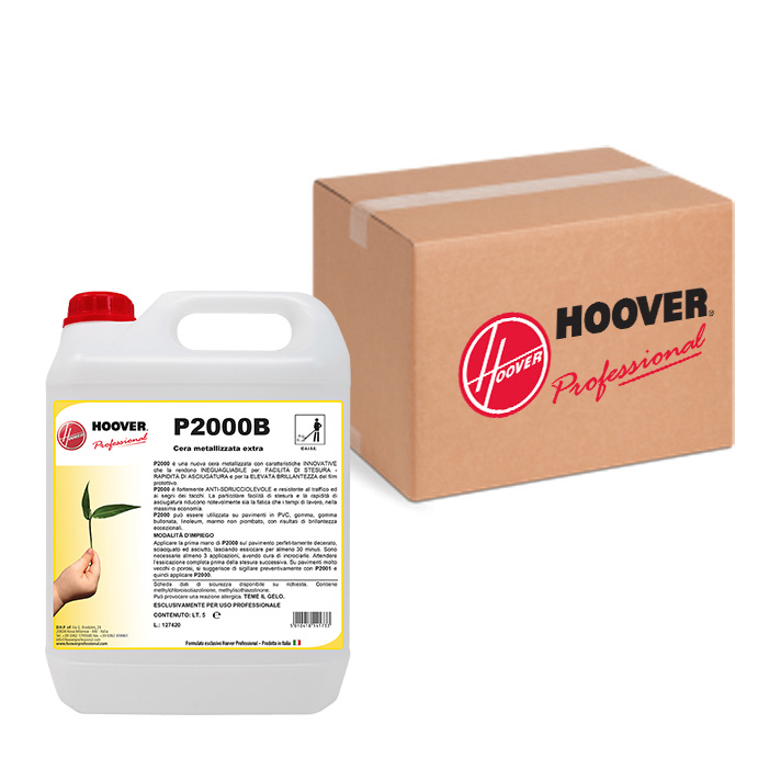 Box of 4 cans P2000B Self-polishing metallic wax