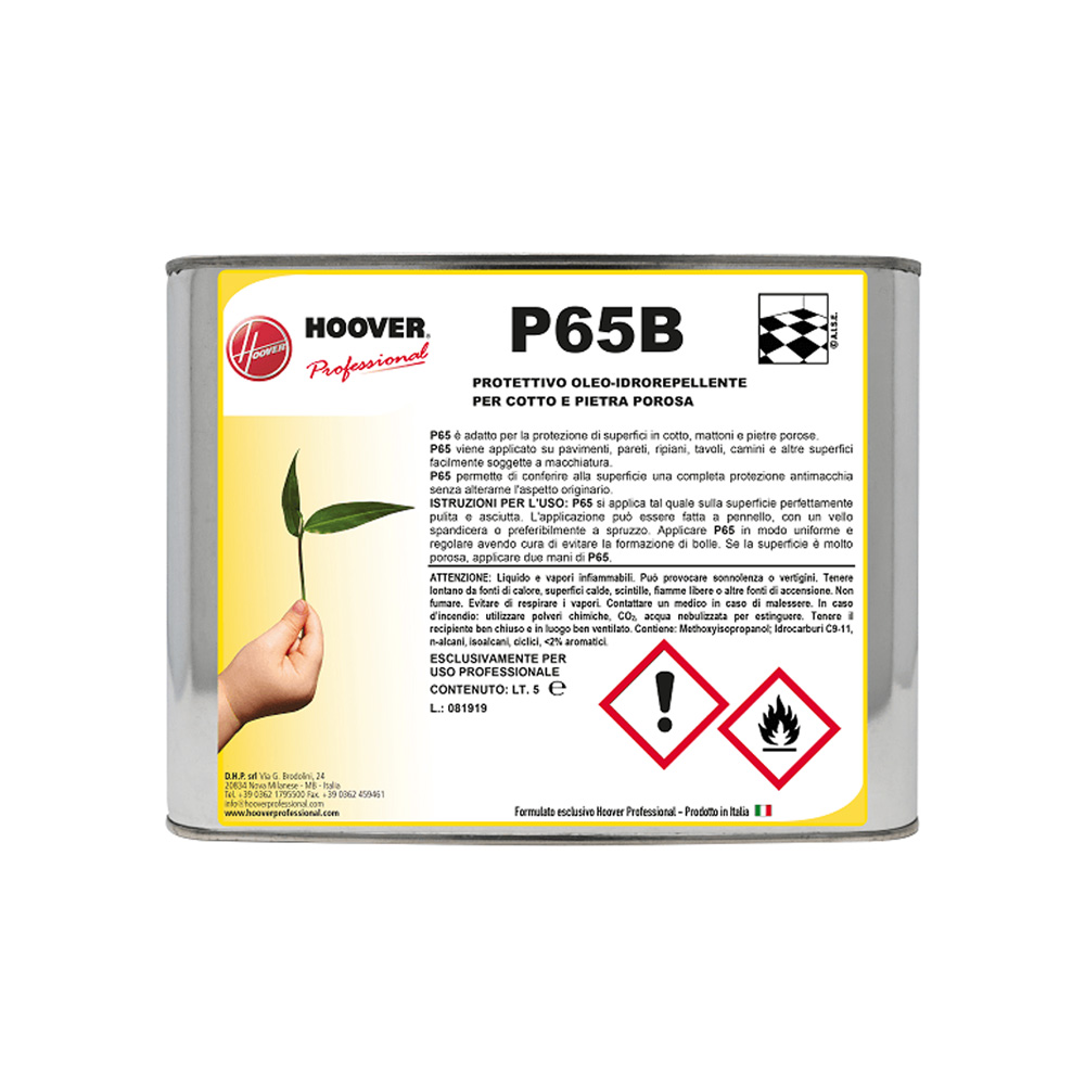 P65B Repellent oil for terracotta and porous stone